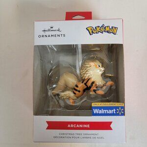 Pokemon Arcanine Walmart Exclusive Christmas Ornament Hallmark 2025 Brand New
